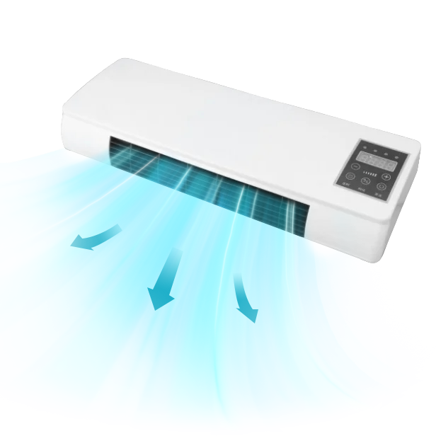 Coolizi compact cooler and heater shown with its controls